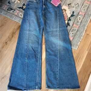 NWT MOTHER DENIM - Size 25 The Lemon Twist Sneak